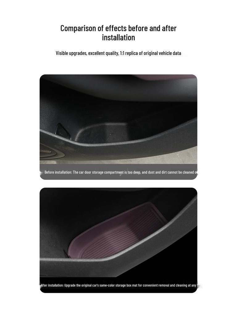 Xiaomi SU7 Car Door Storage Box - Interior Decorative Accessory