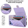 Leather Wallet Crossbody Phone Case for Samsung Galaxy Z Flip 7 fe 6 5 4 3 Flip7 RFID Blocking Card Holder Lanyard Purse Cover