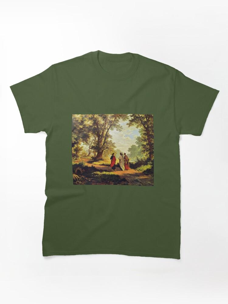 Cross Road Road To Emmaus Classic Unisex T-Shirt