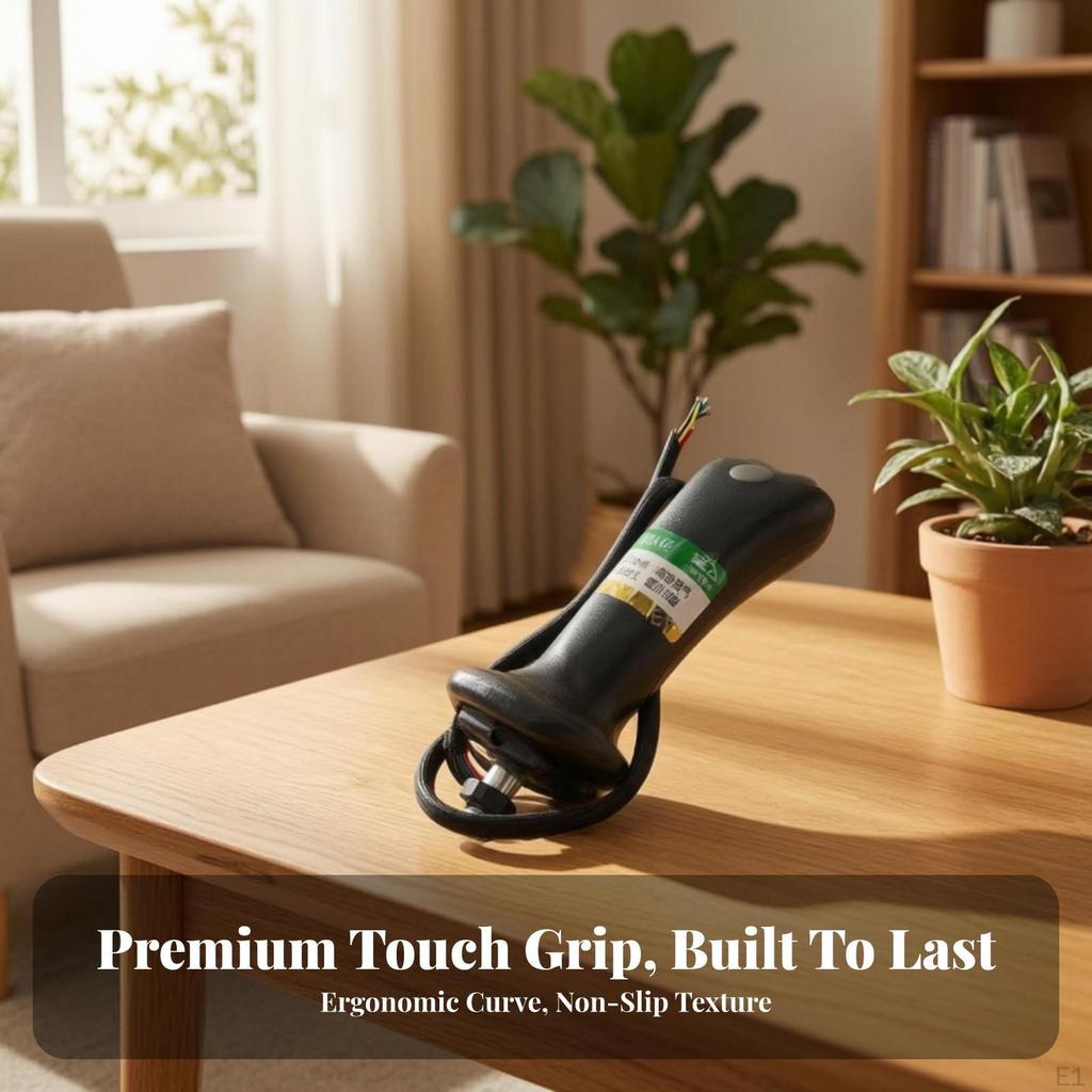 Excavator Joystick Handle Ergonomic Control with Buttons Easy to Operate