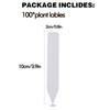 100Pcs Set Plant Markers Plastic Plant Labels Plant Name Tags for Seedlings Garden Labels Nursery Plant Tags Seed Labels