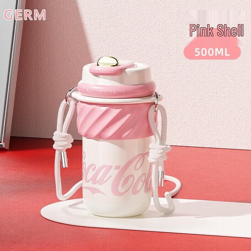 GEMEI Coca-Cola Co-branded Large Capacity Insulated Cup