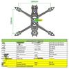 EVA5 Full Carbon Fiber 5-inch FPV Racing Drone Frame
