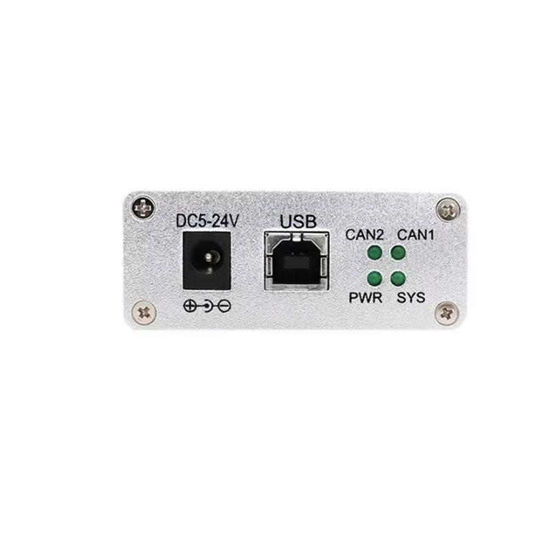 ABBP-USB To CAN Module USBCAN-II C Bus Analyzer USB CAN Card New Energy-Vehicle CAN Debugging