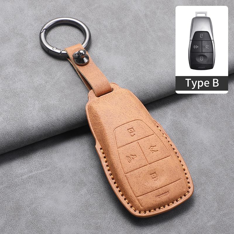 Autoschlüsseletui, für BAIC Beijing X7 BJ40 Senova D50 D70 X55 X65 EU5 EU7, Autoschlüsselgehäuse, Zubehör, Schlüsselschutzhülle