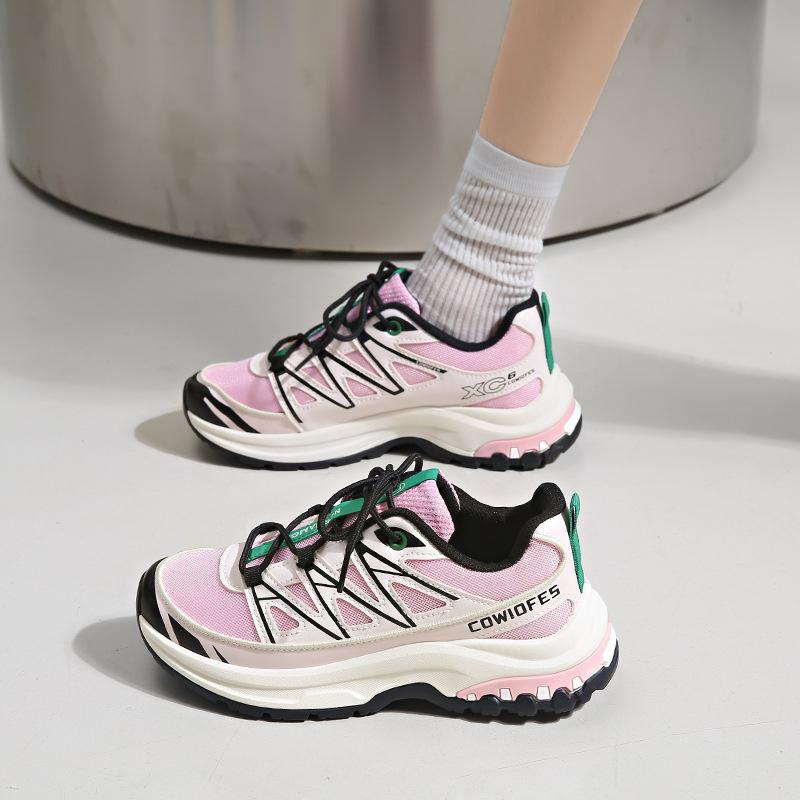 ins Korean version of the new dad shoes women's 2025 autumn student sports running shoes casual thick-soled heightening shoes BR8610