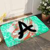 1pc Letter Bathroom Absorbent Mats Anti-Slip Mats Home Decor Supplies Carpets Home Kitchen Floor Mats