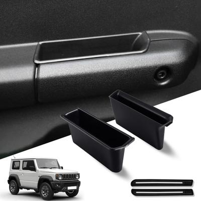 Futwod Kapsy na klice dveří pro Suzuki Jimny JB64 JB74 a Jimny Sierra 2020 2021 2022 2023 Vlastně navržené pro malé dveře Vlastní úložný prostor Řidič auta
