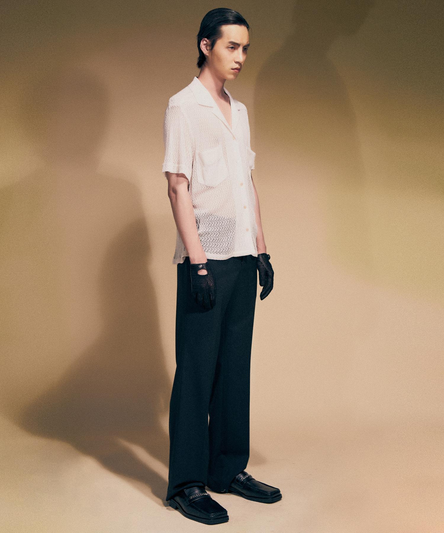 Eponim Limited Short Sleeve Shirt_Ivory One Size