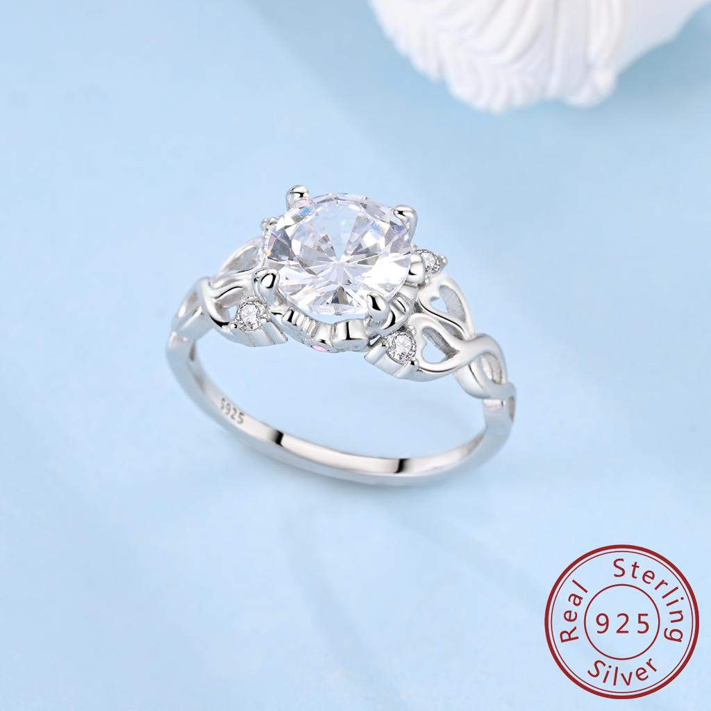 Marke Neueste Ankunft Kupfer Metallringe Bunter Karussell Liebesring Zirkon Design Trendige Mode Luxus Entworfen Für Frauen Hochzeitsfeier Perfektes Geschenk