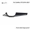 Center Console Gear Steering Wheel Panel Frame Trim Sticker for Cadillac XT5 2016-2024 Accessories Carbon Fiber Style