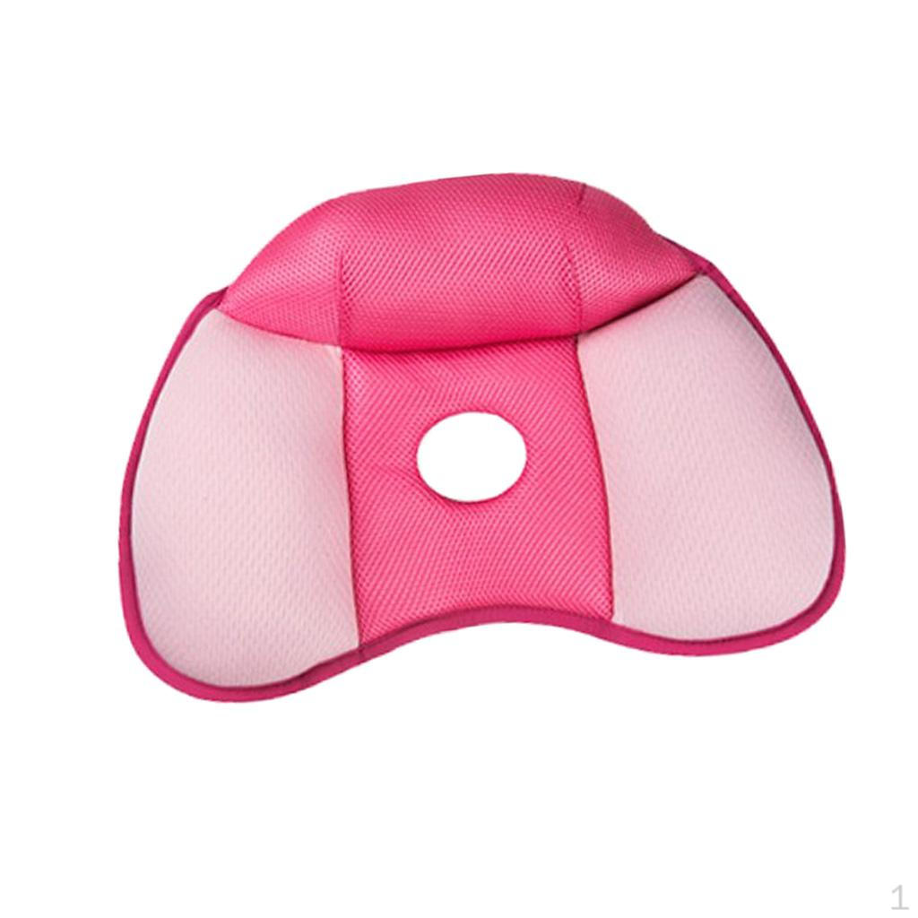

Pad Foam Seat Cushion Back Support, Tailbone , Velvet Cover Slipcovers for Travel червоний