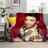 Elvis Throws Blanket 3D Printing Rock Singer Sofa Blanket  Adults and Children Bedroom Living Room Decoration Blanket for Bed