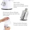 Geedel Vegetable Slicer Set with 3 Interchangeable Blades, Includes Daikon Radish Grater, Cheese Grater, and Carrot Julienne Slicer