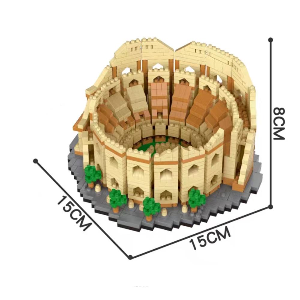 

Знал, что построил Euro Constrution Рим Колизей Микро Мини Строительные Блоки для Взрослых Детей Игрушки Набор Триумфальная Арка Лувр Биг Бен Кирпич