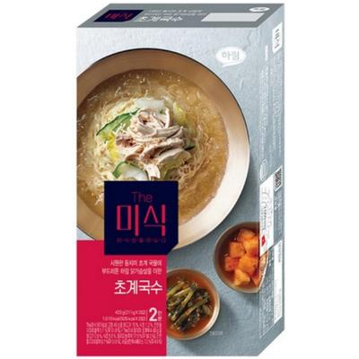 [The Mishik] Chogye Noodles(Cold Chicken Noodles) 2EA