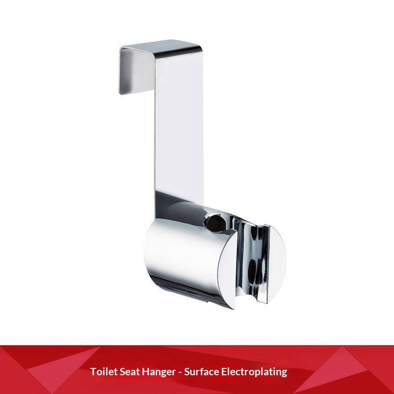 1Pcs Stainless Steel Holder Hook Hanger  Sprayer Holder Toilet Bathroom Attachment Hanging Bracket For Hand Shower