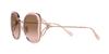 Coach HC7153B CK483 Sonnenbrille TRANSPARENT PINK 54 Damen