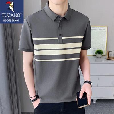 Herren Eisseide Schnelltrocknendes Poloshirt