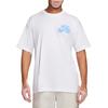 Nike SB T Shirts Men's White Crew Neck Moderate Straight Fit FQ3720-100