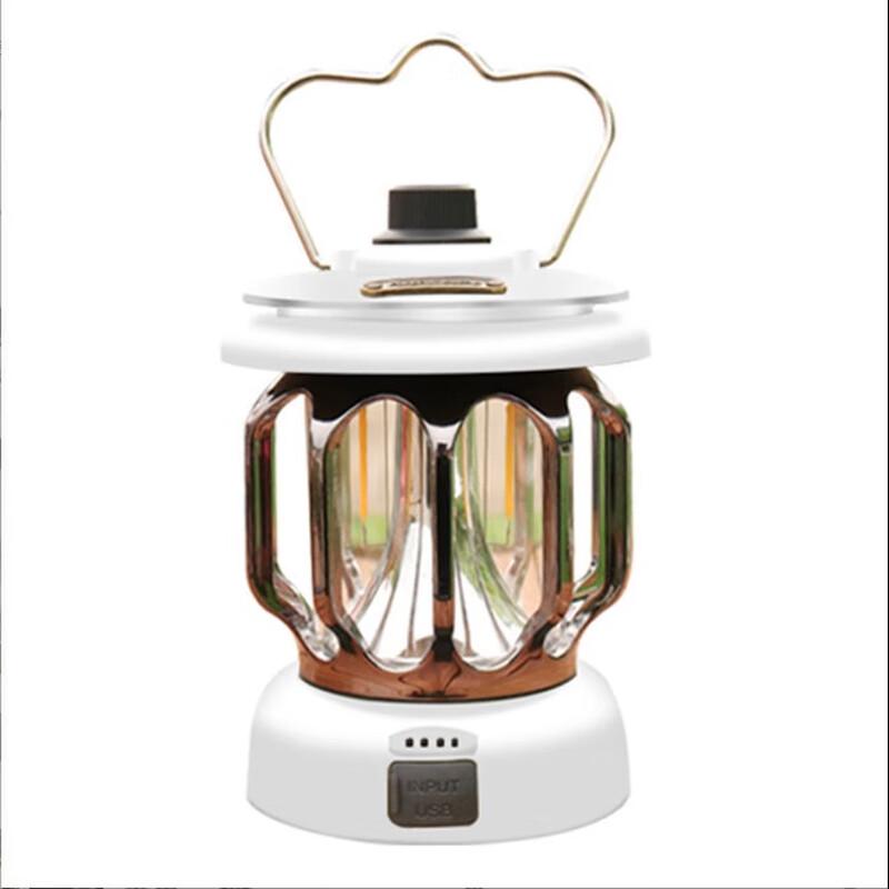 Retro LED Rechargeable Camping Lantern
