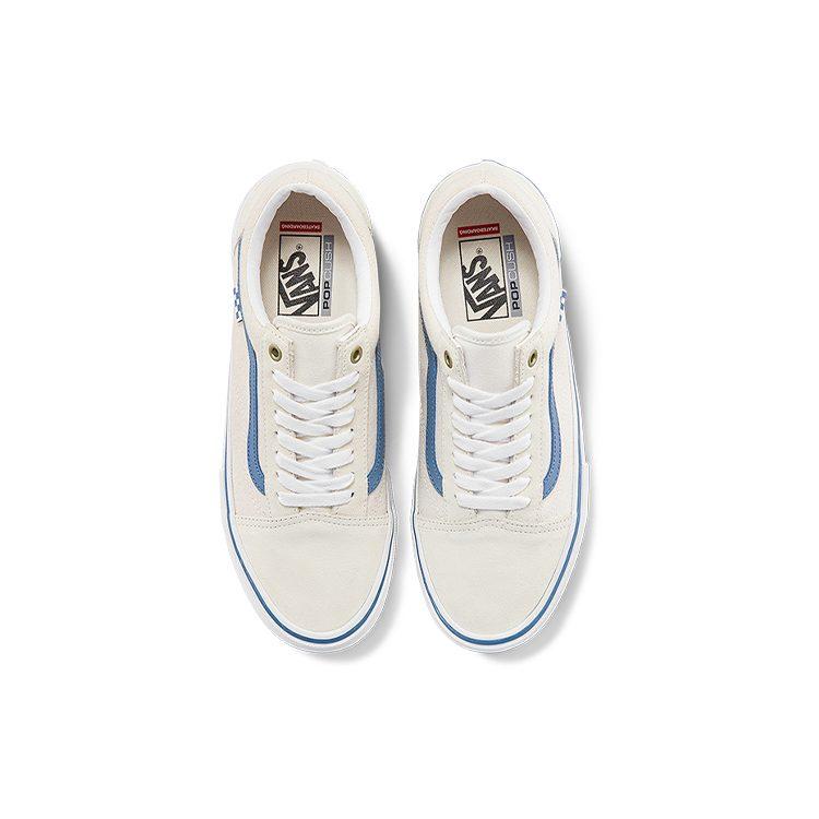 Old Skool Skate Vans 'Raw Canvas Blue' VN0A5FCBACV