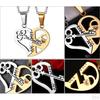 Her Matching Puzzle Stainless Steel Couples