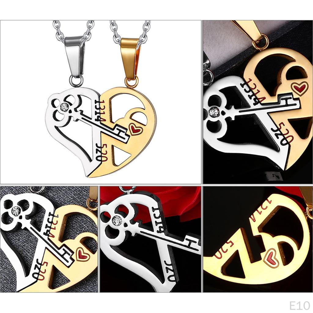 Her Matching Puzzle Stainless Steel Couples