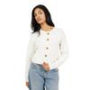 Brave Soul Womens/Ladies Cotton Crew Neck Boxy Cardigan