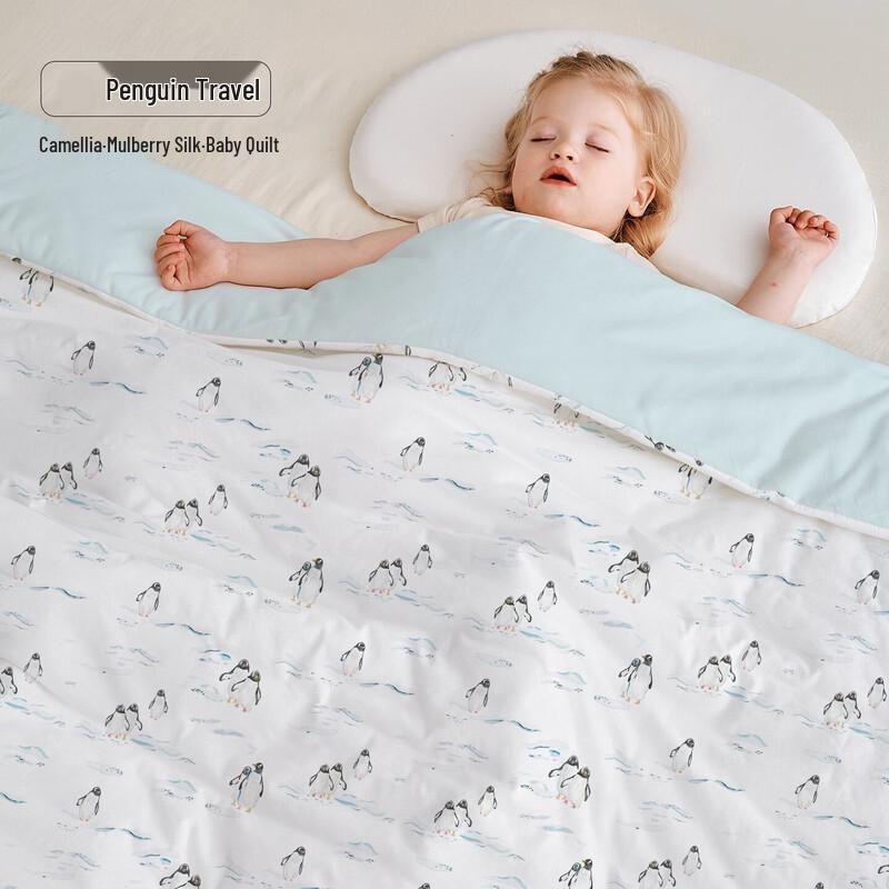 

Newborn Baby Cotton Quilt with Silk Filling