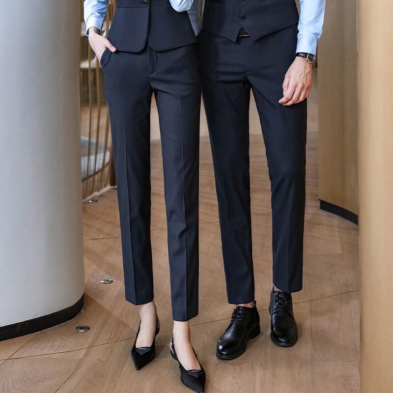 Tluoman Unisex Wrinkle-Resistant Business Suit Pants