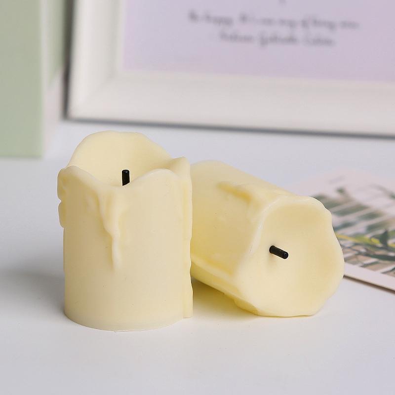 6/12 Stück Flackerfreie LED-Teelichter Helle Batteriebetriebene Realistische Kerzenlichter für Weihnachten Feiertag Hochzeit Heimdekoration