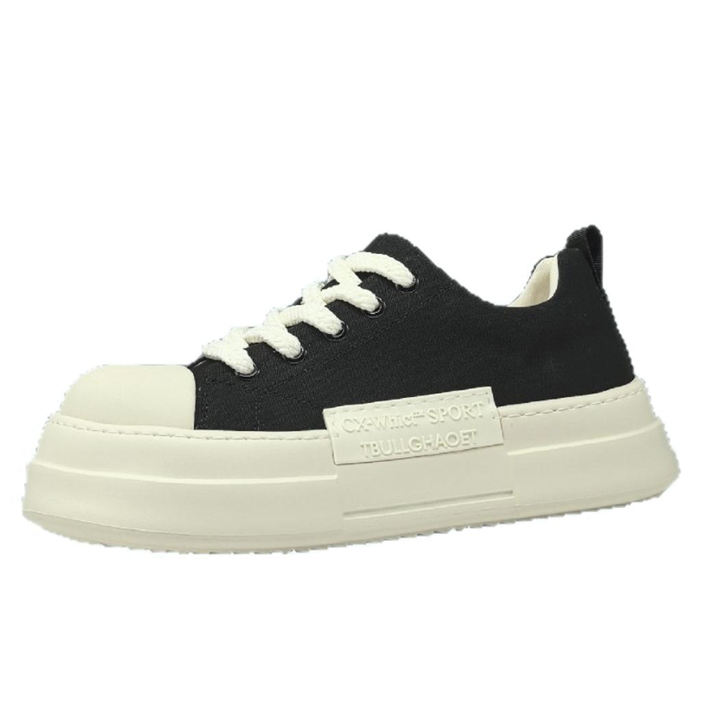 Scarpe zeppa traspiranti suola spessa grezze primavera nuove scarpe da skate scarpe alla moda scarpe casual