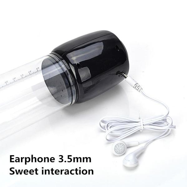 Penis Enlargement Vacuum Pump Vibrator Sex Toys for Men Artificial Vagina Real Pussy Sexy Masturbation Adult Male Masturbator