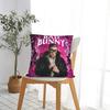 Bad World Tour Pillowcase Polyester Cushion Cover Decor Bunny Pillow Case Cover Seat Square 40X40cm