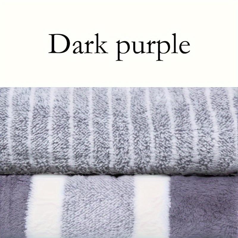 6er-Set gestreifte Handtücher, Schnell trocknende saugfähige Badezimmerhandtücher, 2 Badetücher 2 Handtücher 2 Waschlappen, Handtücher für Zuhause Badezimmer