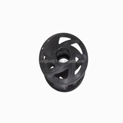 YONGBO 1kg Eco-Friendly Recycled PS 3D Printer Filament 200mm Wheel Reel Spool Black Transparent Injection Molding Type 80mm