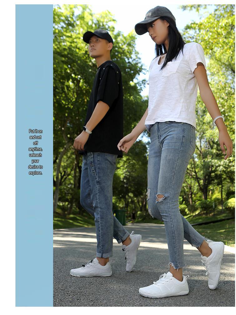 Breathable Wide Toe Barefoot Shoes: Non-slip, Lightweight, Outdoor Casual & Yoga Fitness Training