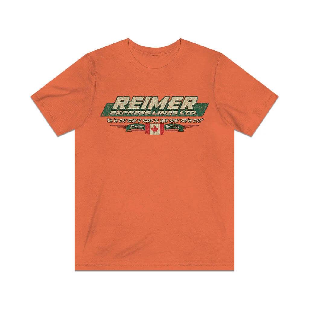 Reimer Express Lines What it Takes 1952 Vintage Men s T shirt 2XL