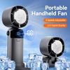 Portable Handheld High Speed Ice Sensation Pocket Cooling Fan 3600mAh Rechargeable 5 Speed Foldable&Neck Hanging Air Cooling Fan