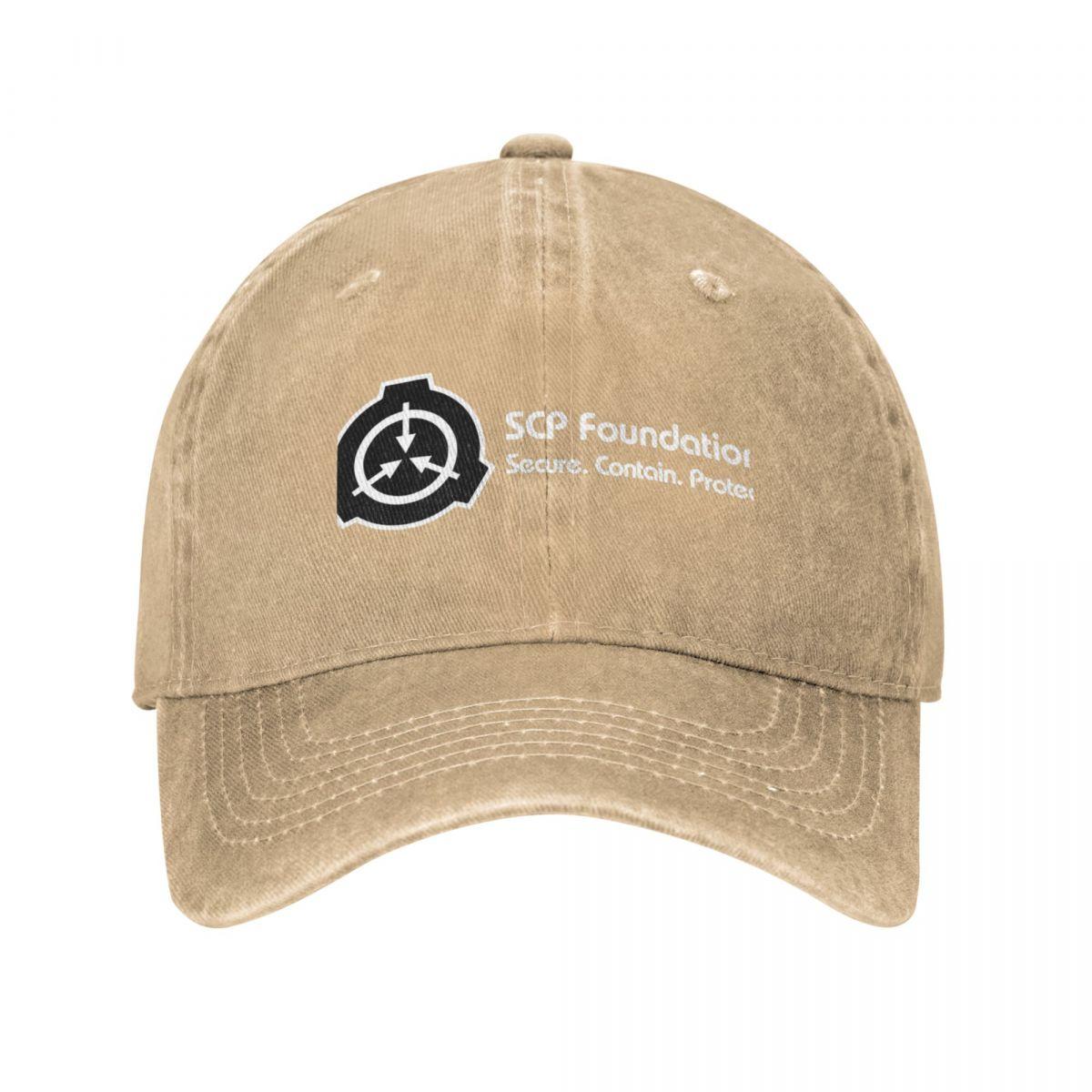

Фонд SCP (на черном) Ковбойская шляпа, военные тактические кепки, кепка Snapback, одежда для гольфа, бейсбольная кепка, мужская шляпа для унисекс, женская
