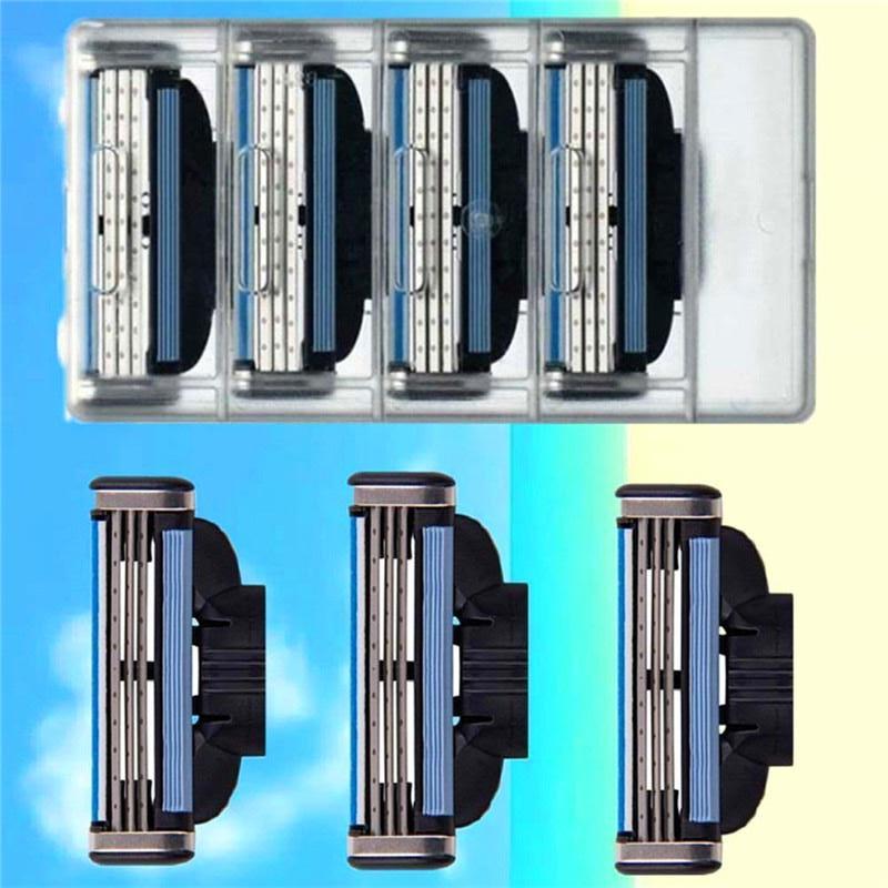

Практичные сменные лезвия, 4 шт., для 3 сменных картриджей для триммера для бритвы