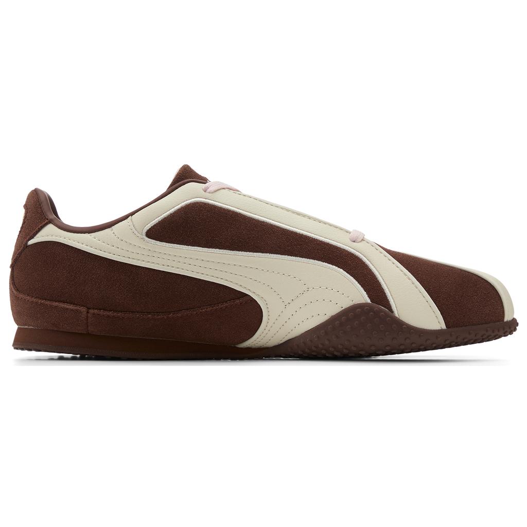 Puma Bella V2 Suede Classic Versatile Low-Top Lifestyle Shoes Unisex sneakers Brown 404709-02