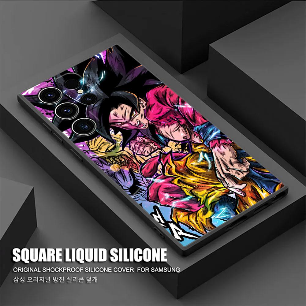 Cool DragonBalls Z Art Anime Phone Case For Samsung Galaxy S25 S24 S23 S20 S21 FE S26 S22 Ultra 5G S26 Plus S25FE Silicone Cover