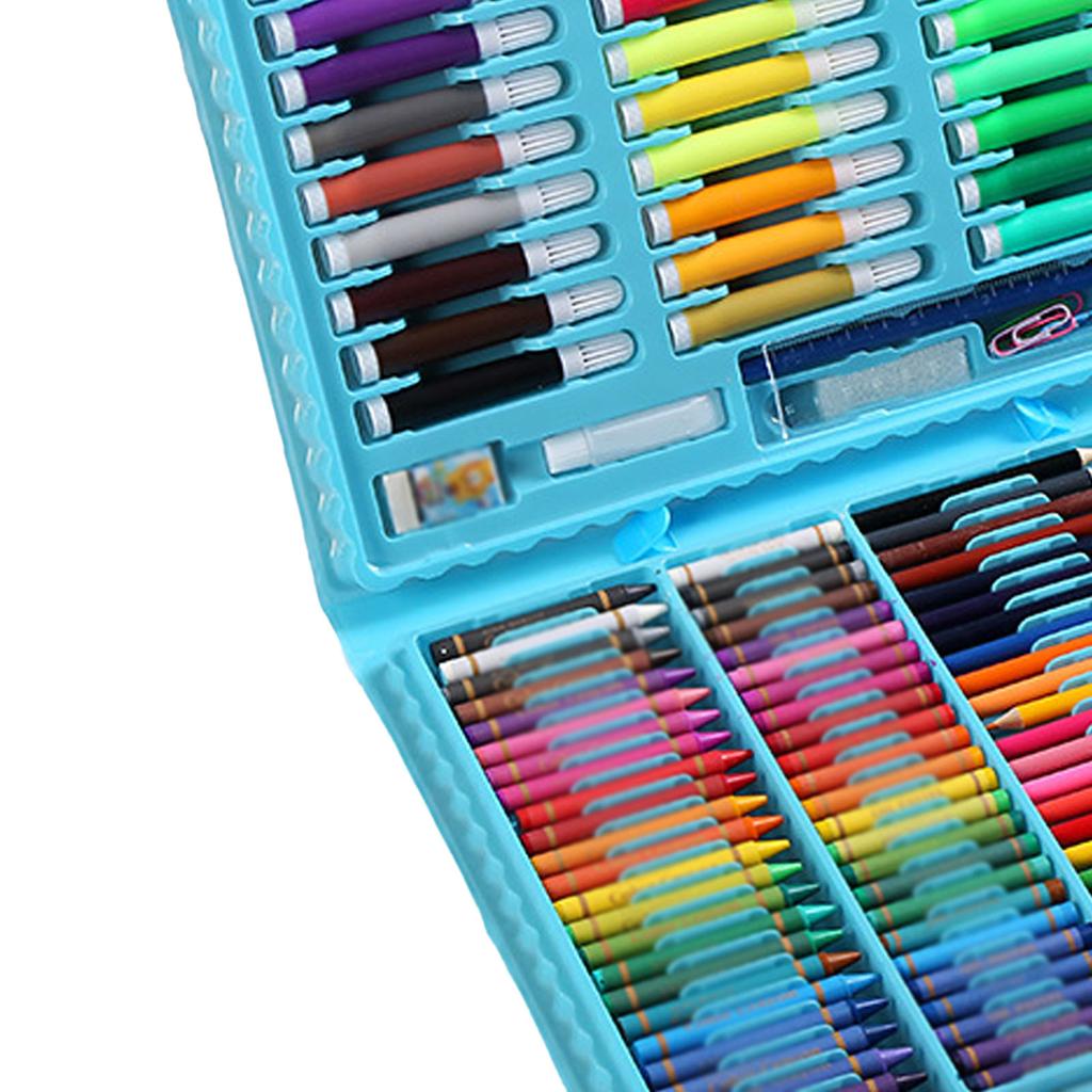 150pcs Kids Painting Set Oil Pastels Watercolor Pen Crayon Colored Pencils DIY Art Supplies for