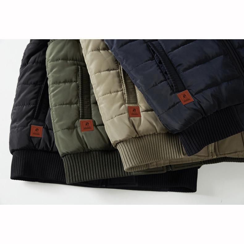 Winter Mens Fleece Jacket Sleeveless Vest Man Waterproof Vest Coats Stand Collar Windbreaker Padded Waistcoats