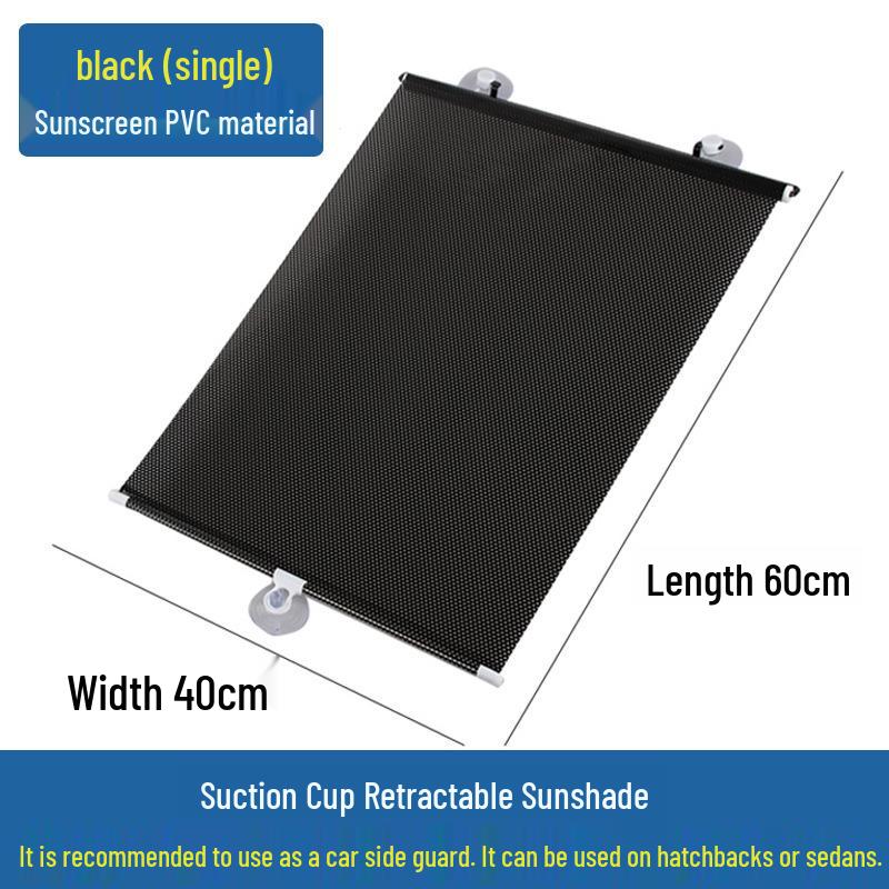 

Automatic Retractable Car Windshield Sunshade & Heat Insulation Curtain