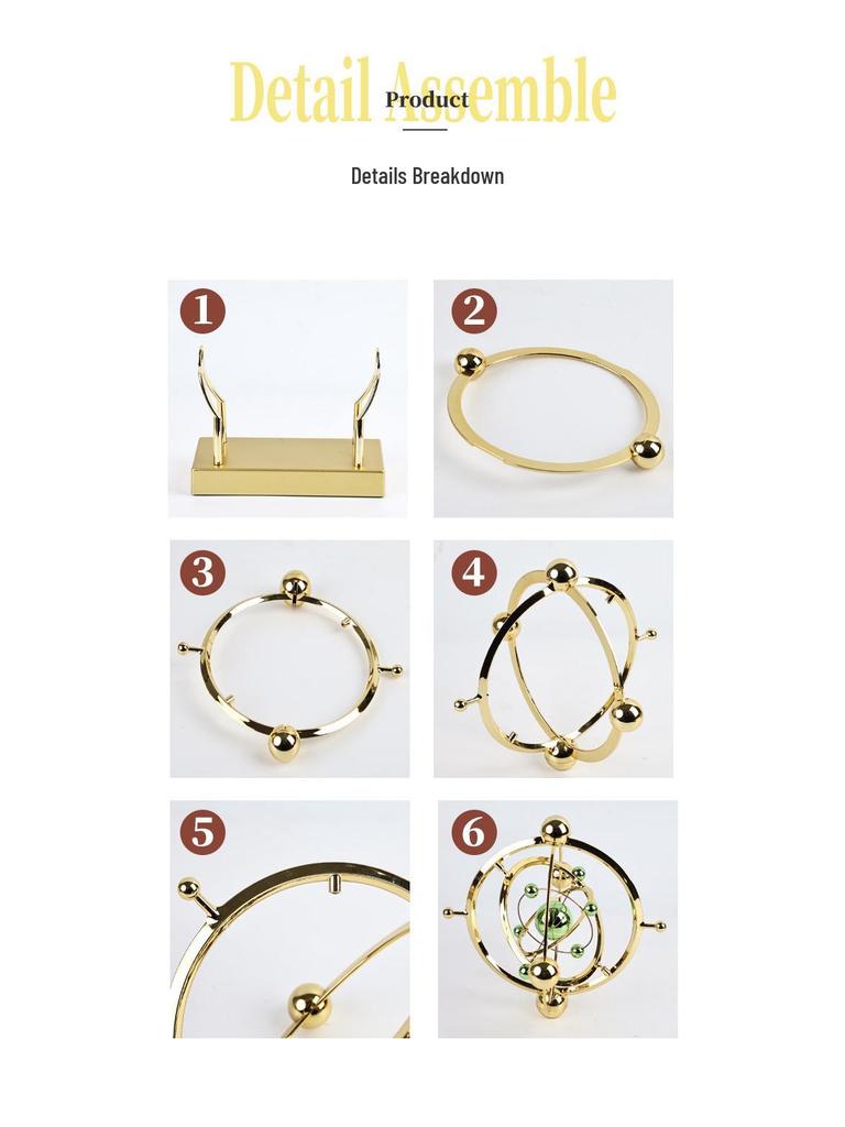 Himmlisches chaotisches Ornament: Perpetual Motion Schwebende Schaukel zur Heimdekoration