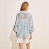 Waiwaiaiem Yy_Cover-Up Lace V-Neck Top