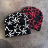 Star Pattern Fashion Women Casual Warm Knitted Hat For Autumn Winter And